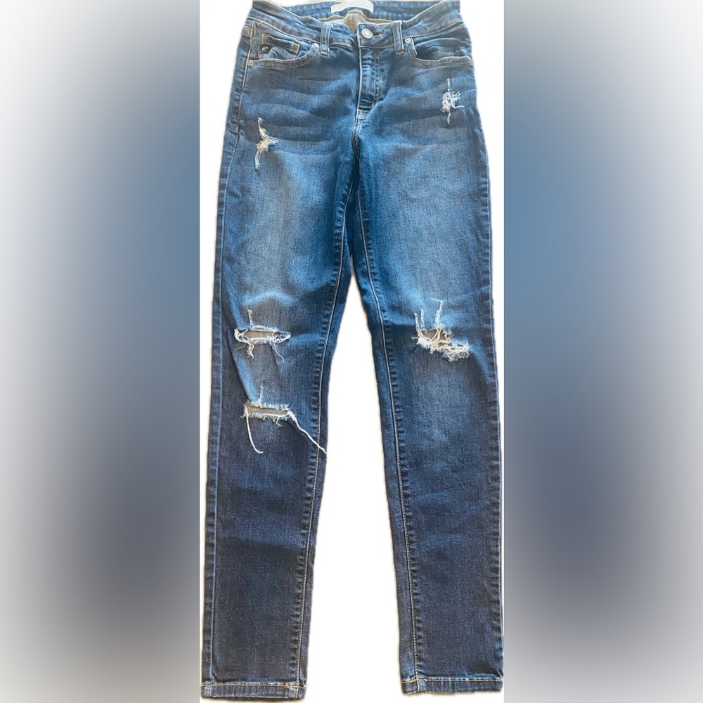 KanCan Skinny Straight Ankle Jeans Sz 26